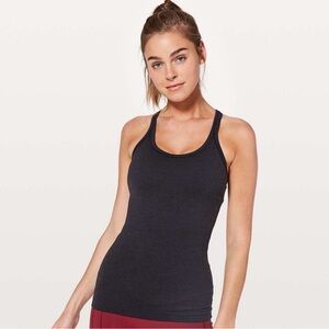 Lululemon Ebb To Street Tank II in Black sz 6